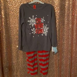 Kids Toddler 5T family holiday pajamas NWT